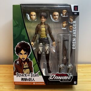 Total Anime Attack on Titan EREN JAEGER  Action Figure NEW!